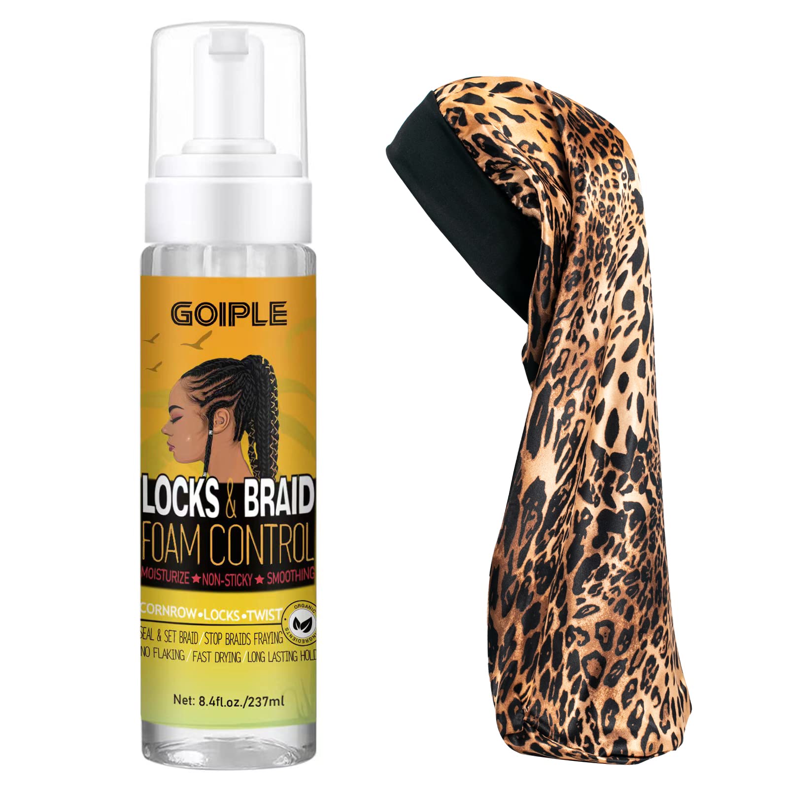 Goiple mousse para trenzas: fijación extrema para peinados duraderos