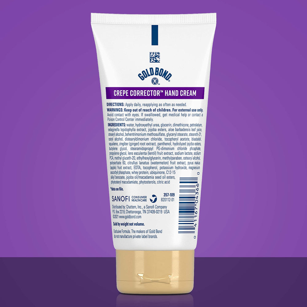 Textura cremosa suave para manos con hidratación duradera de Gold Bond.