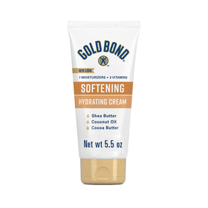 Gold Bond crema hidratante en envase de 5.5 oz para piel seca