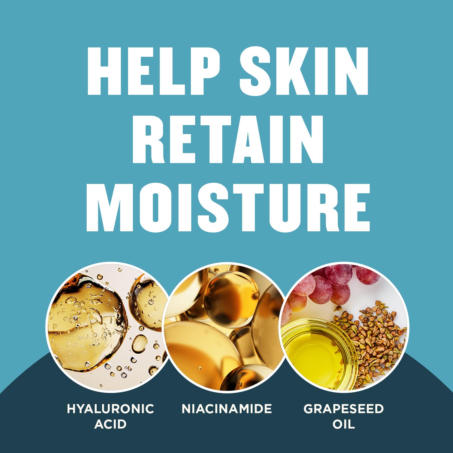 Gold Bond Pure Moisture Lotion, libre de parabenos, colorantes y fragancias.