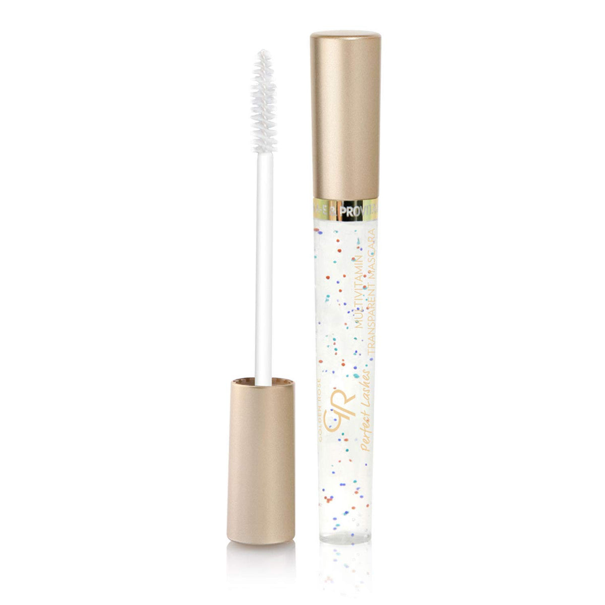 Golden Rose Perfect Lashes mascara transparente: acabado natural y sin grumos para uso diario.