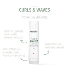 Goldwell Dualsenses Curls & Waves, espuma de lavado, limpieza respetuosa para rizos.