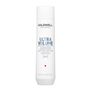 Goldwell Dualsenses Champú Ultra Volume: botella visible que aporta cuerpo y brillo