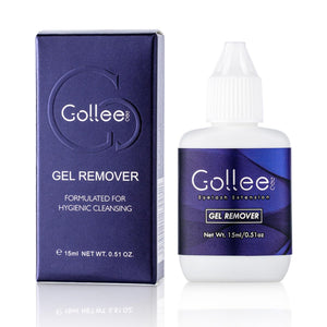 GOLLEEPRO remover gel pestanas para retirada suave de extensiones