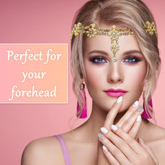 Gonioa corona para la cabeza con diamantes, perfecto para bodas y eventos.