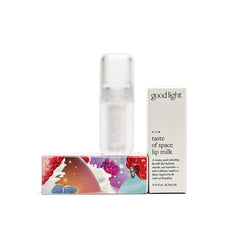 Good Light Leche Labial Sabor a Espacio, envase visible, hidratación duradera para labios