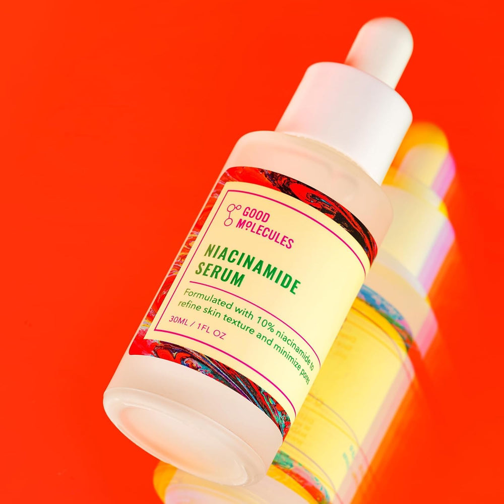 Good Molecules Niacinamida Serum, ideal para rutina de cuidado diario.