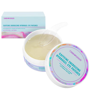 Good Molecules: parches de ojos hidrogel con cafeína para despertar la mirada y reducir hinchazón.