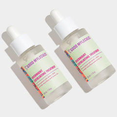 Good Molecules: botella del tratamiento exfoliante nocturno 30 ml, exfoliación suave.