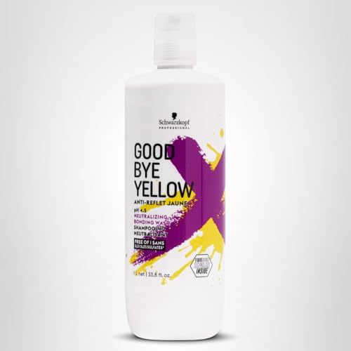 GOODBYE YELLOW shampoo usos-profesionales en casa para resultados consistentes.