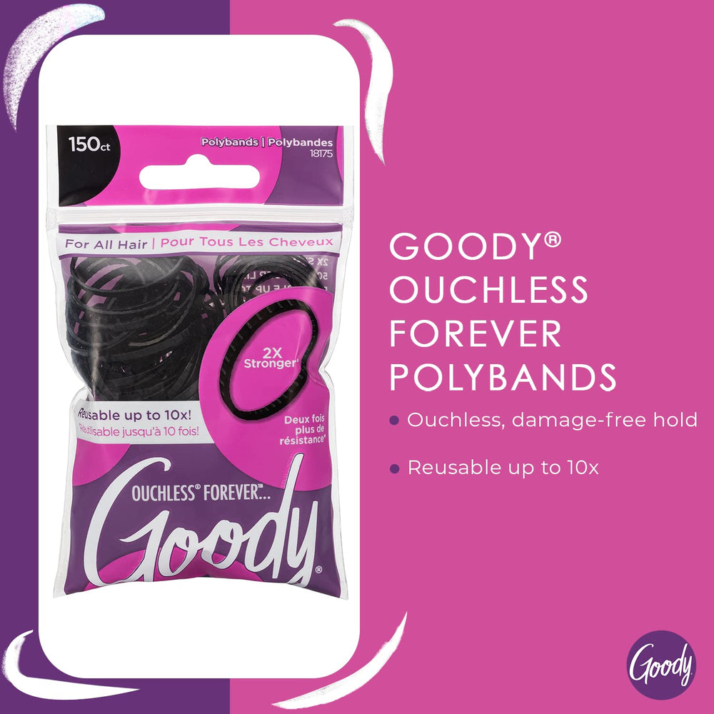 Goody banda elástica con diseño cresta para agarre seguro