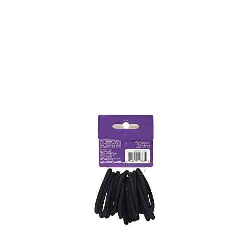 Goody elásticos para cabello grueso en negro, uso diario y resistencia sostenida