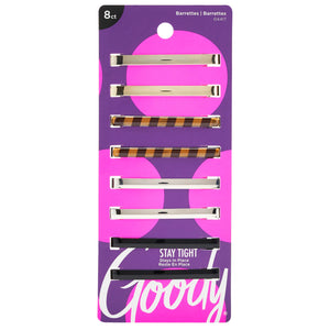 GOODY horquillas con patrón en colores surtidos para peinados duraderos y estilo diario