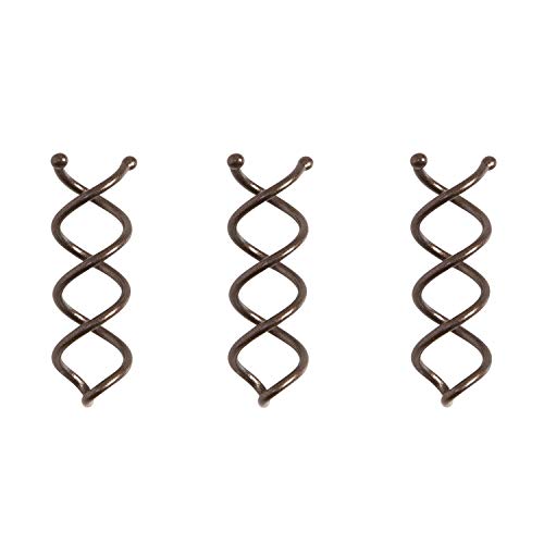 GOODY Mini Spin Pins detalle espiral, primer plano para cabello
