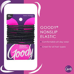 Goody Ouchless agarre SlideProof para coletas sin daño al cabello.