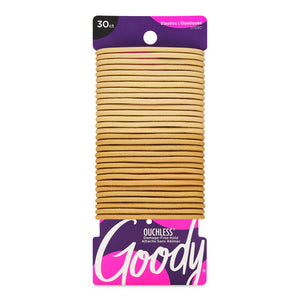 Goody Ouchless Elásticos para cola de caballo con sujeción suave y sin tirones.