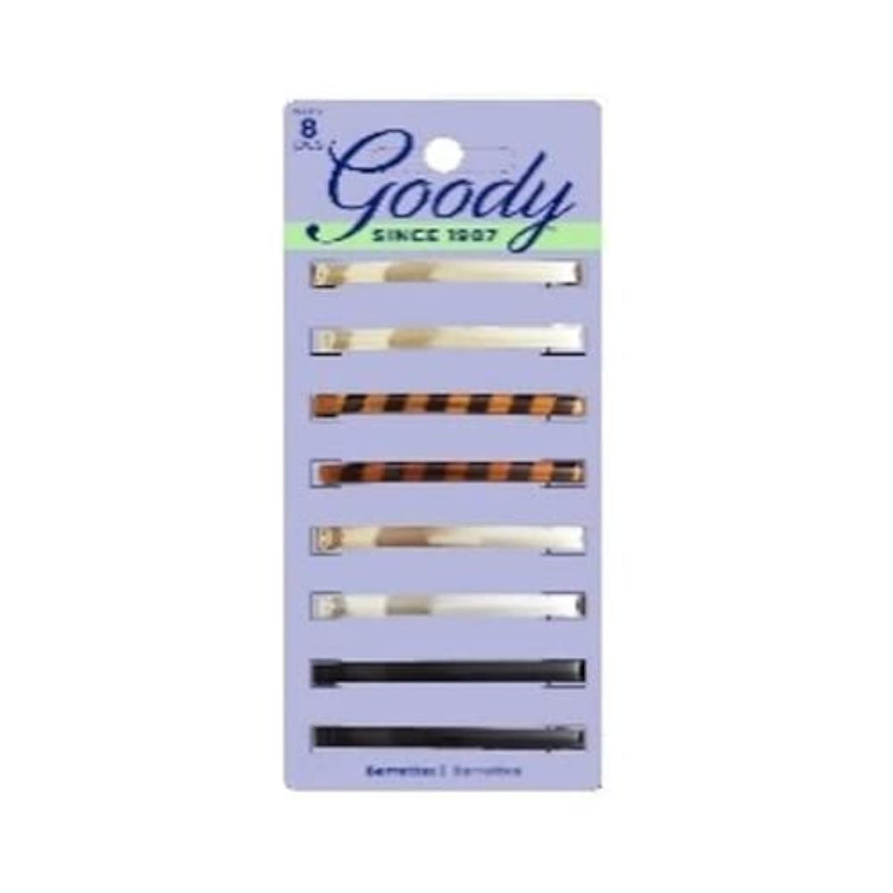 Goody pinzas clásicas, pinza de cabello en primer plano para peinar rápido