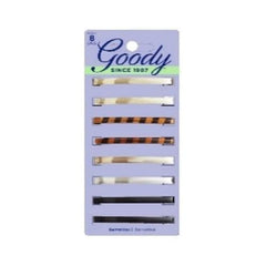 Goody pinzas clásicas, pinza de cabello en primer plano para peinar rápido