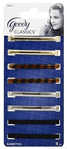 Goody pinzas clásicas, pinza de cabello con cierre seguro para looks pulidos