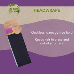 Planet Goody turbante de bambú viscosa, textura suave que cuida el cabello durante el día.