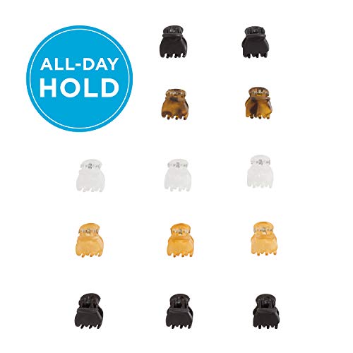 Goody SlideProof Clip Mini Garra para peinados rápidos y seguros