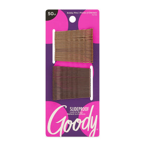 Goody SlideProof horquilla, vista general, fijación duradera para peinados todo el día.