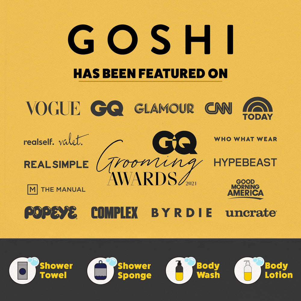 GOSHI exfoliación suave apta para piel sensible