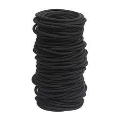 GOSICUKA elásticos negros sin metal para cabello grueso y seguro.