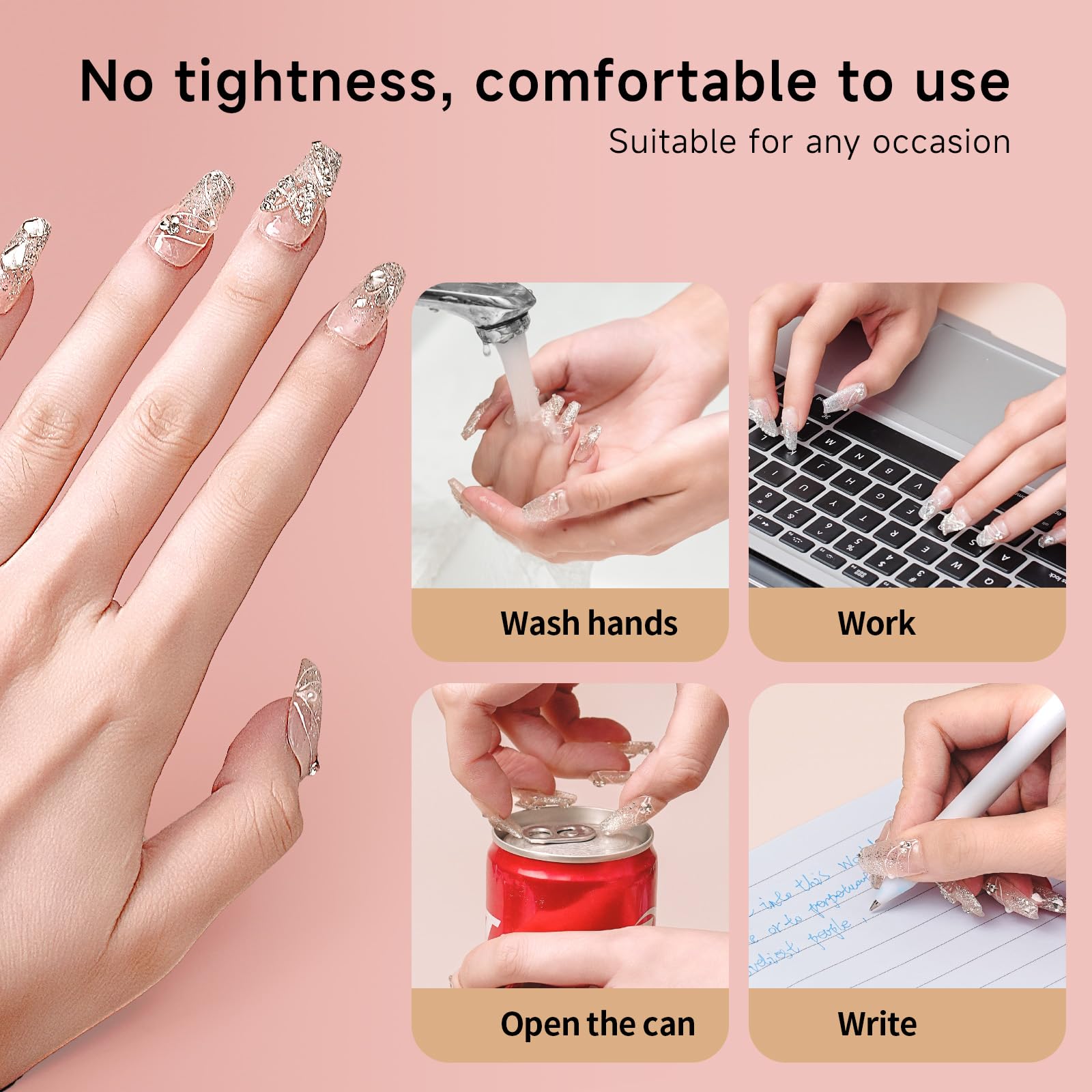 Gosojam 2x10g: gran capacidad para arte de uñas en casa