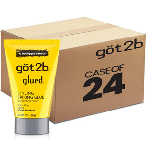 Got2B Glued Gel, paquete de 24, fijación intensa para picos duraderos
