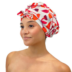 Gorro de ducha GRACE & COMPANY Cara Cara con empaque elegante, ideal como regalo.