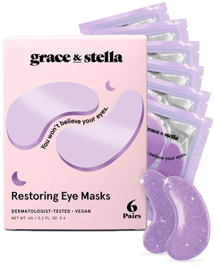 Grace & Stella parches ojos retinol presenta una solución suave para la hinchazón y luminosidad de la mirada