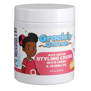 Gracie's Corner crema-peinado agua de arroz, definición suave de rizos