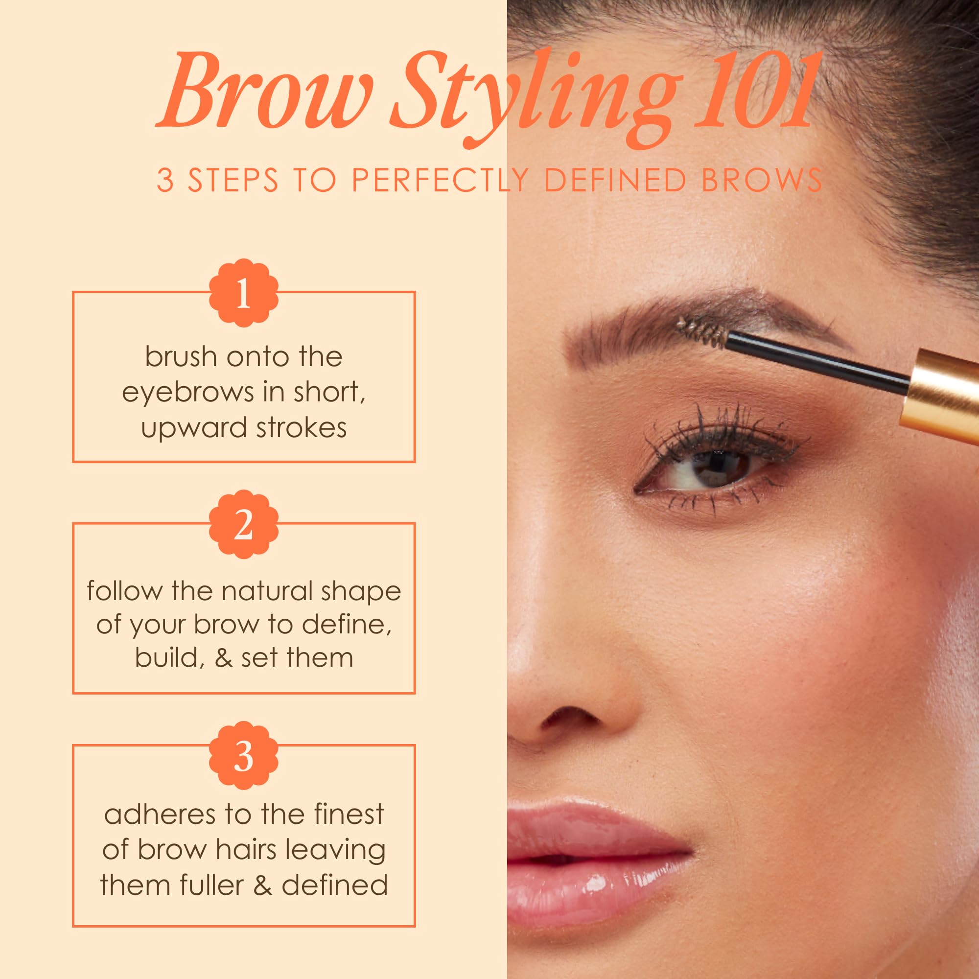 GrandeBROW-FILL resistente al agua para cejas definidas bajo cualquier situación