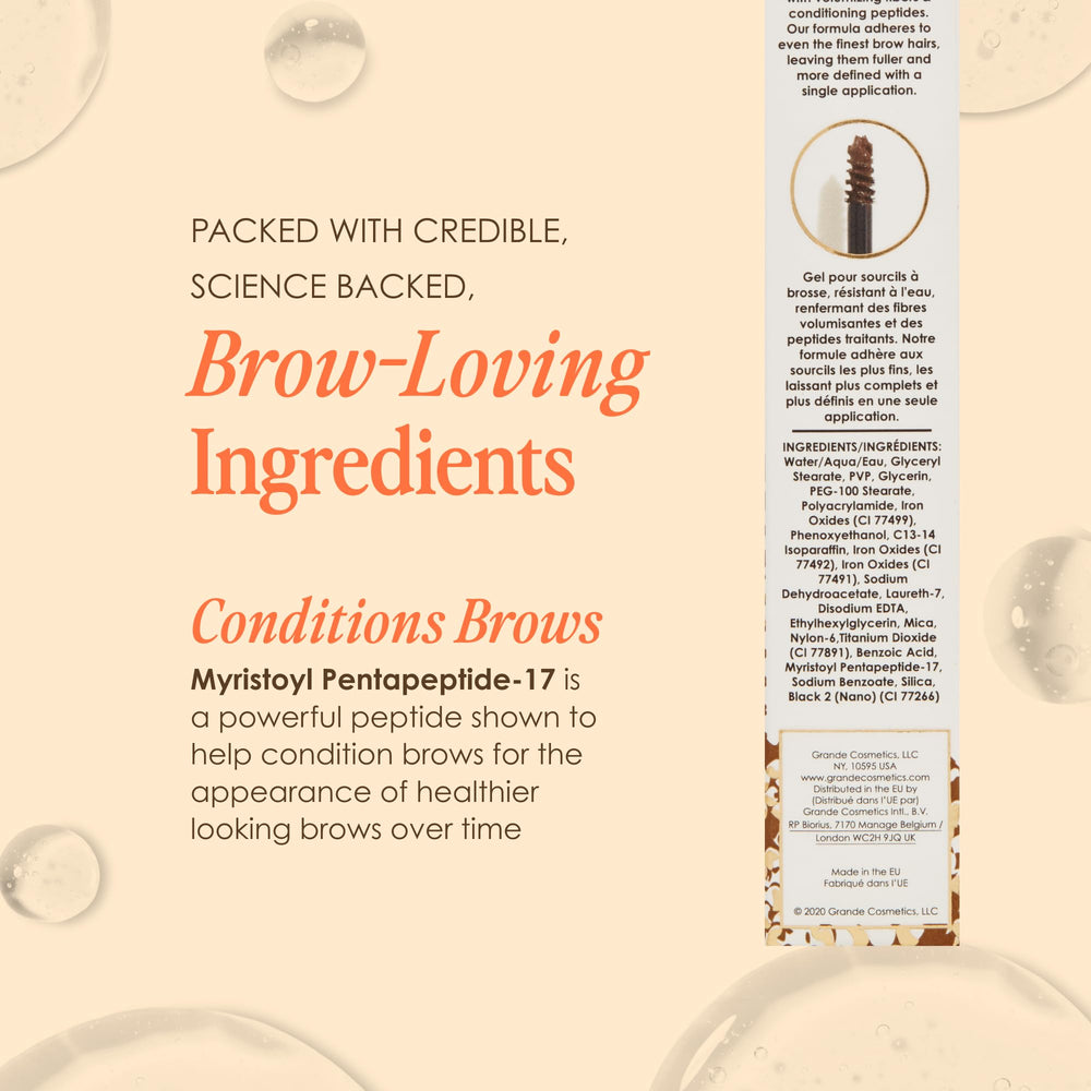 GrandeBROW-FILL: acabado natural y definido con textura suave.