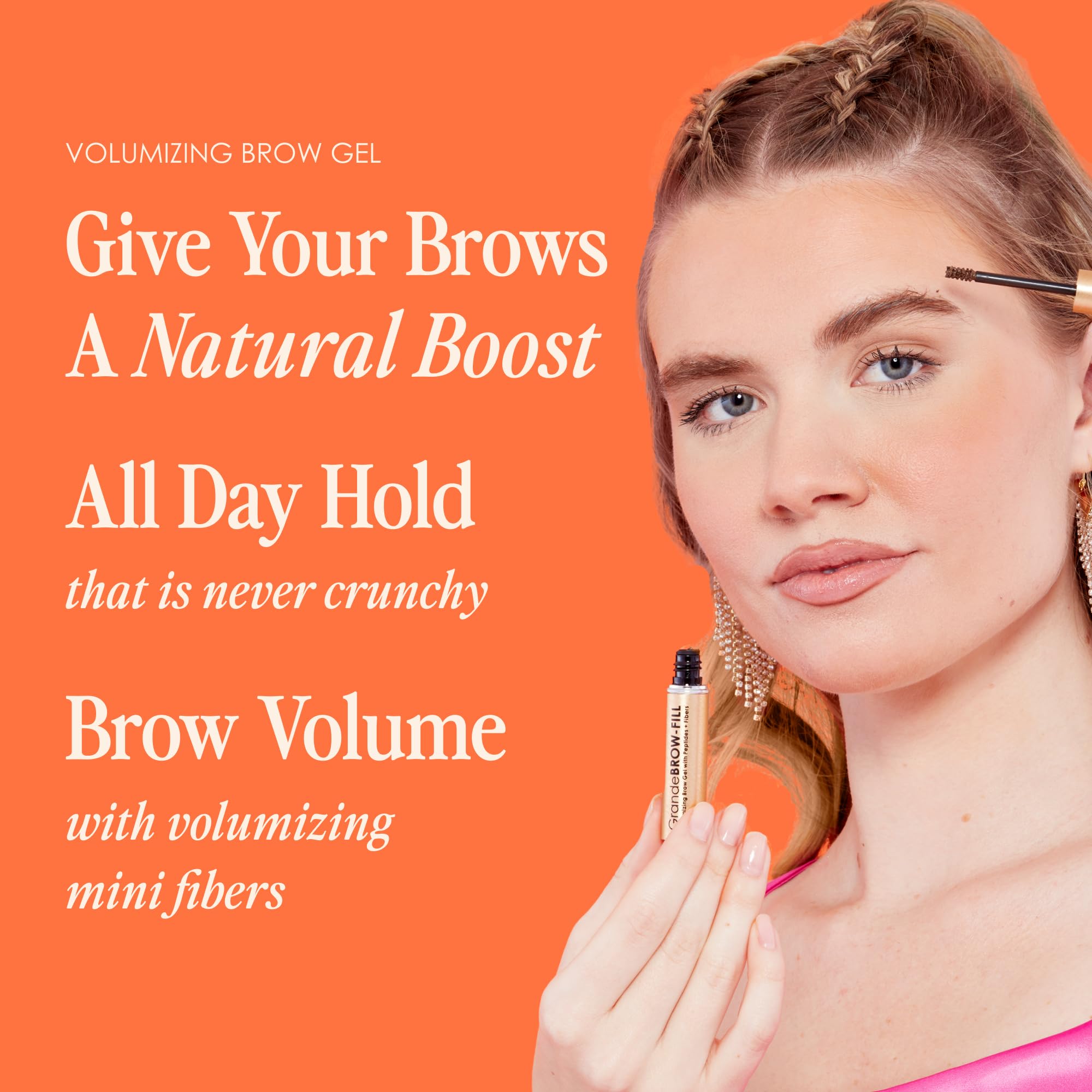 GrandeBROW-FILL: péptidos acondicionadores para un look más lleno.