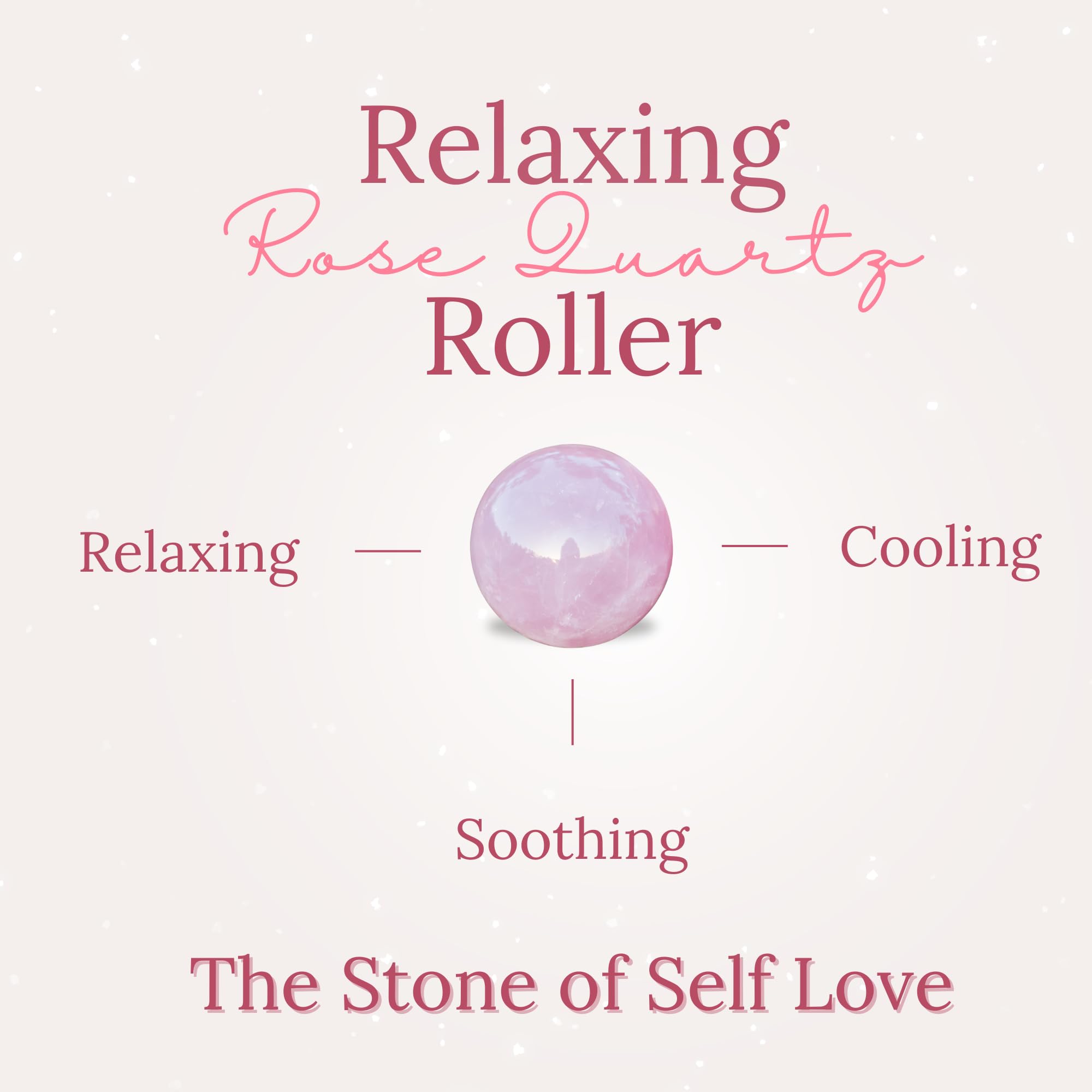 Aceite de ricino fortalece cejas y pestañas con rodillo rose quartz