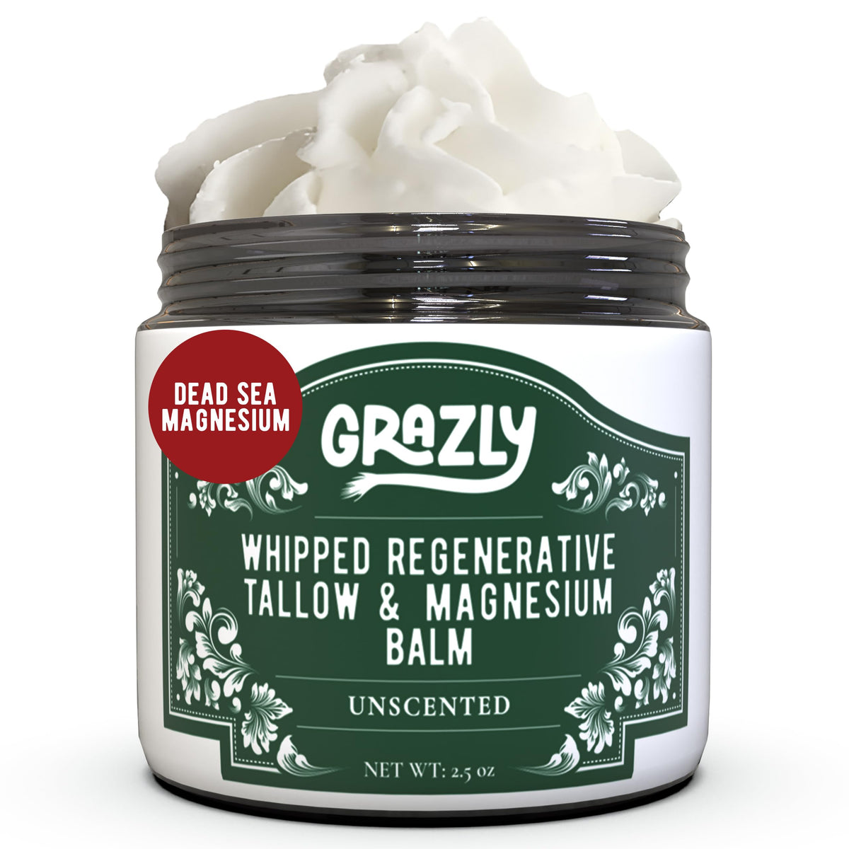 Grazly grasa res batida para piel suave e hidratada
