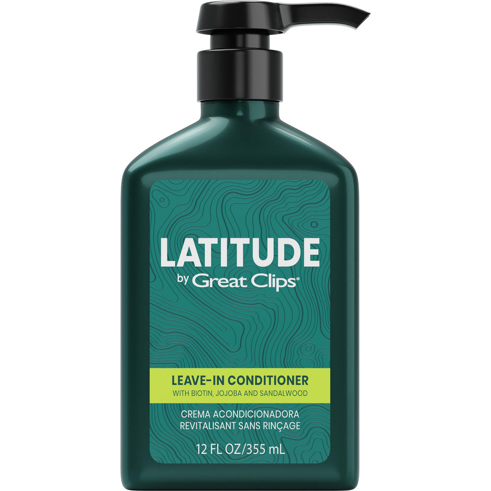 Great Clips Latitude: bote de acondicionador sin enjuague para uso diario.