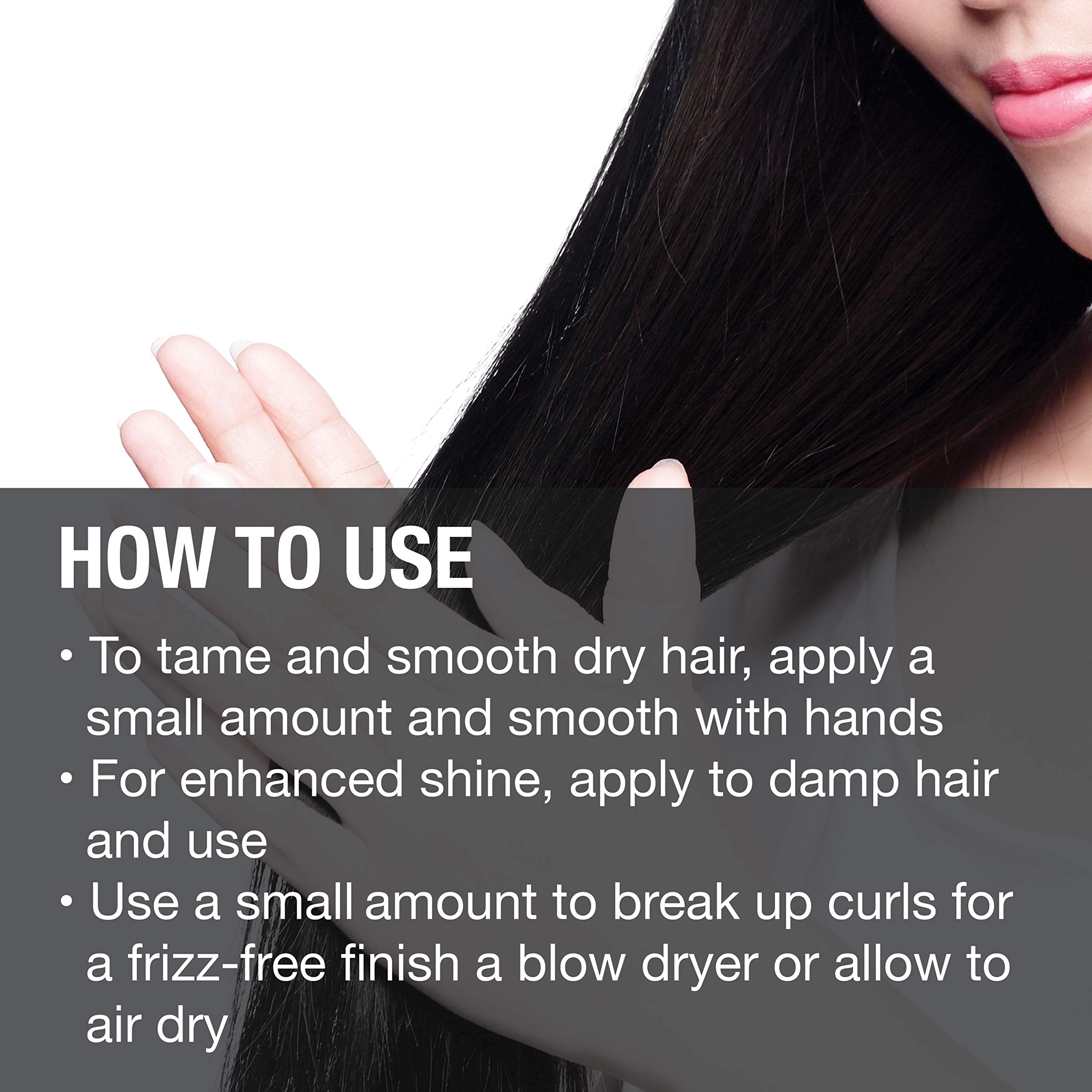 GREAT CLIPS Glossing Multi-Task Cream acelera el secado y facilita el peinado.