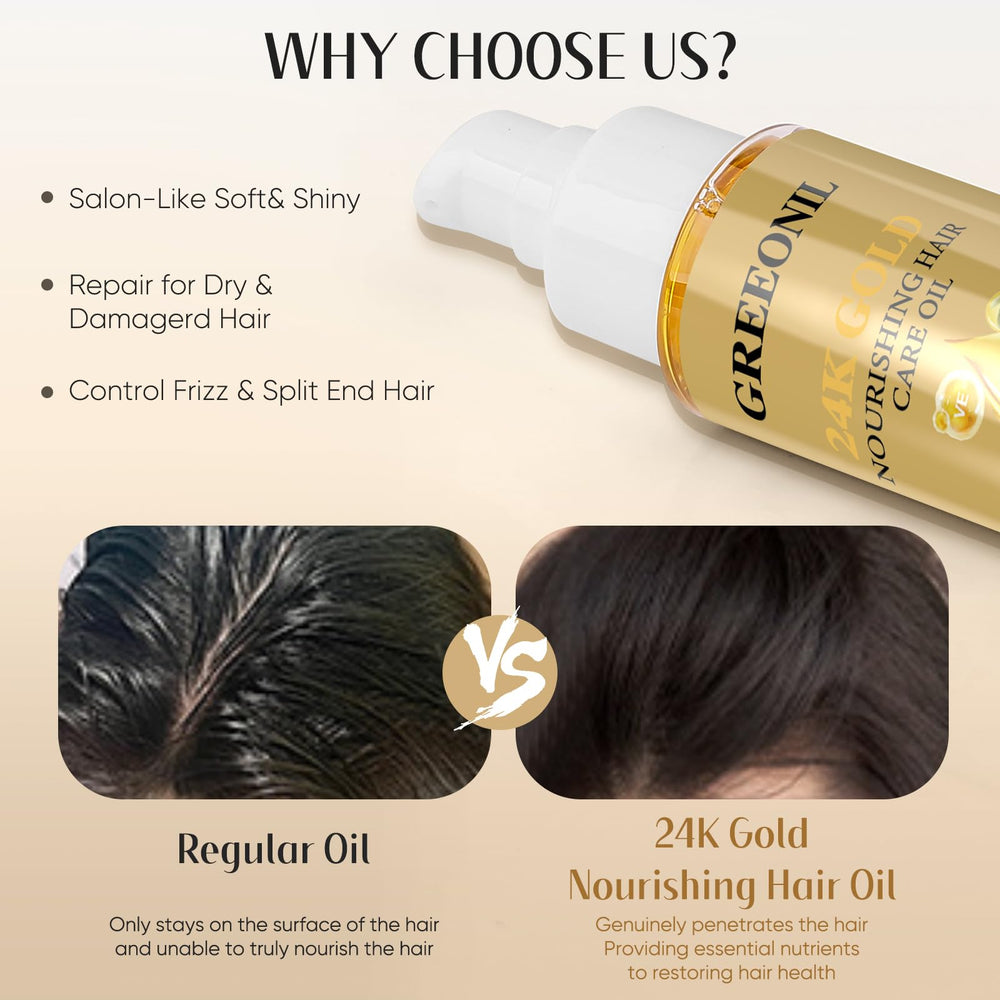 GREEONIL Apto para todo tipo de cabello, cabello diverso y saludable.