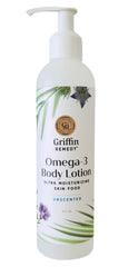 Griffin Remedy loción corporal Omega-3 sin fragancia para hidratación suave