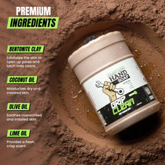 Grip Clean primer plano de arcilla infusionada para eliminar suciedad