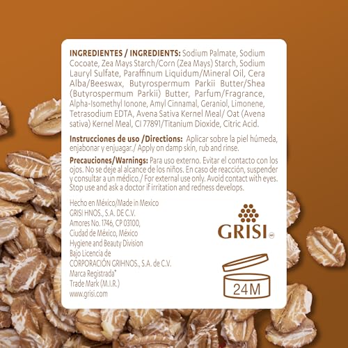 Grisi Jabón de Avena, rutina de cuidado de la piel para todos.