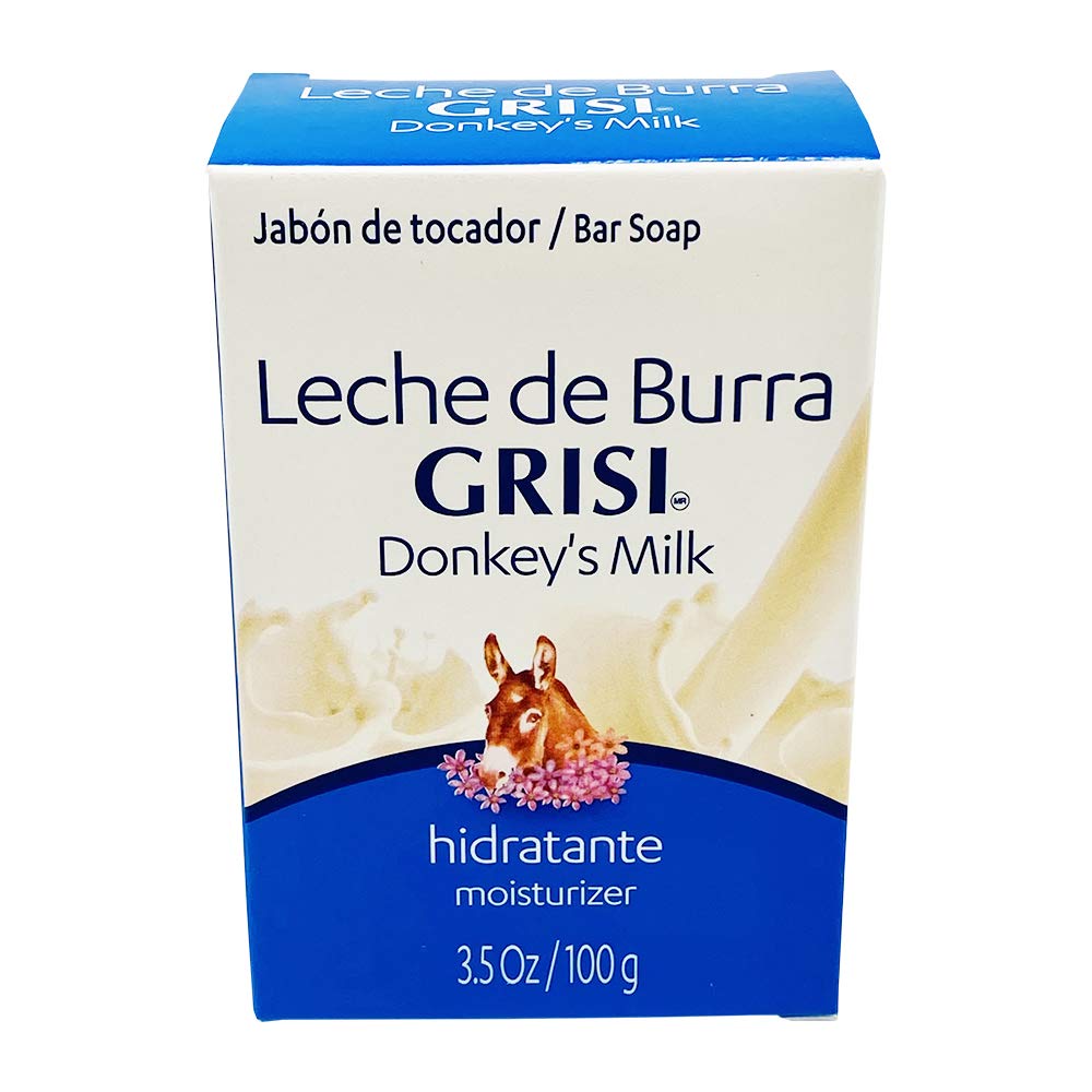 Grisi Jabon Leche de Burra, barra 1 aporta suavidad a la piel.