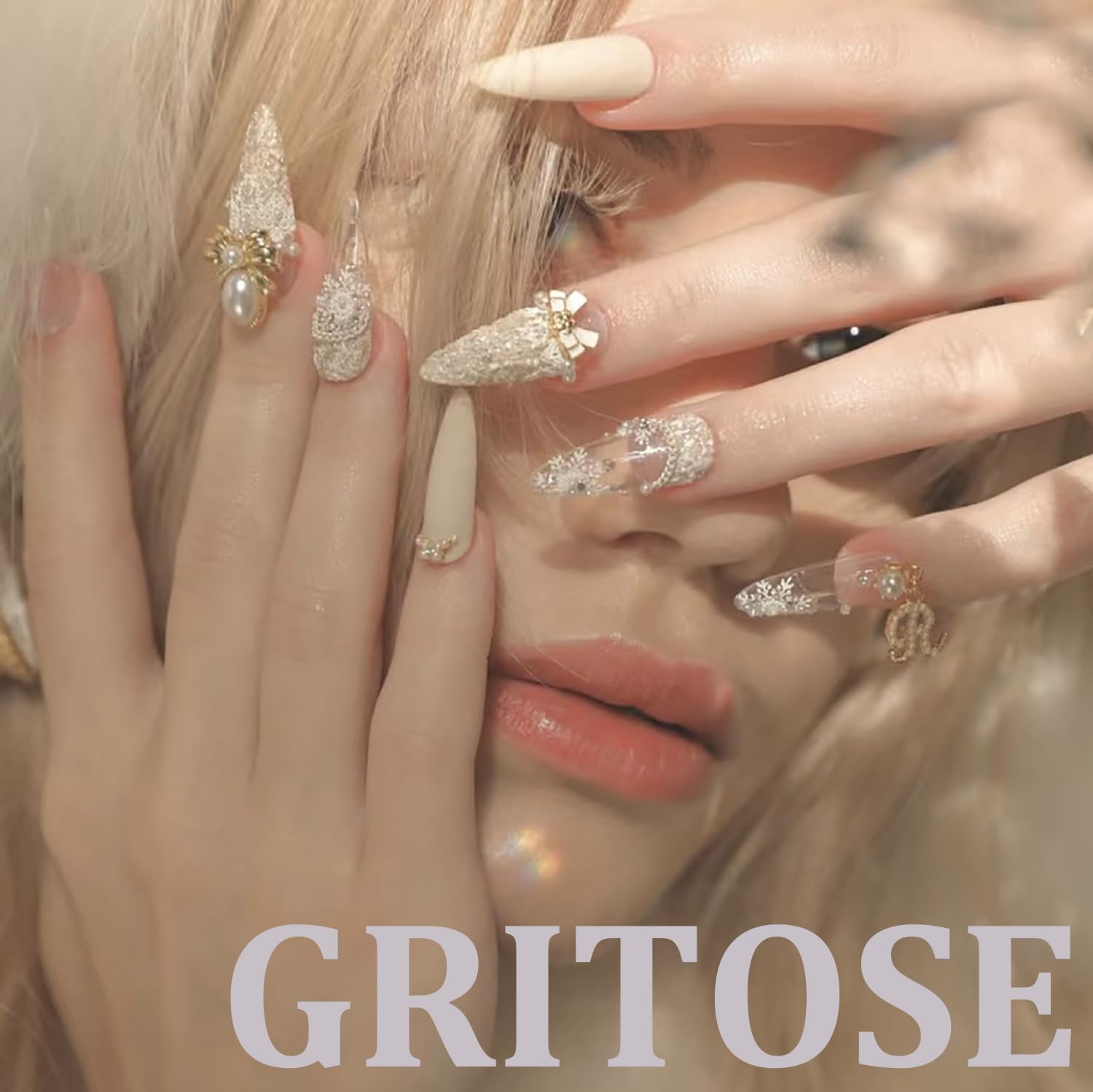 GRITOSE uñas reutilizables tras retirada, ahorro y practicidad