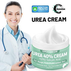 Grocerism crema de urea para pies y manos, fácil de aplicar