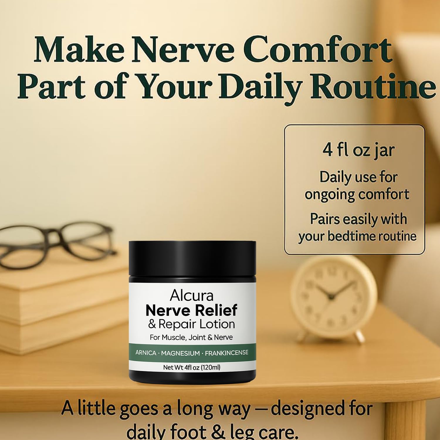 GROHESE Alcura Nerve Cream para rutina de cuidado rápido