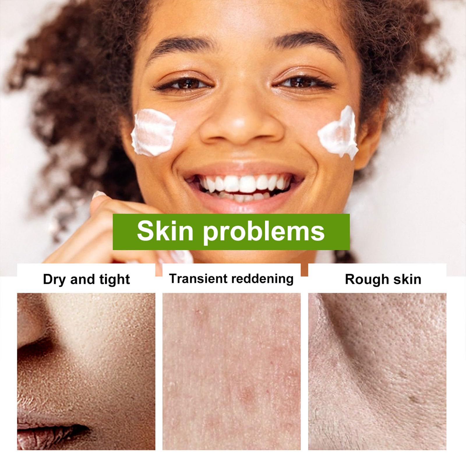 Aplicación cara y cuello con Grospe Aloe Vera, hidratación continua