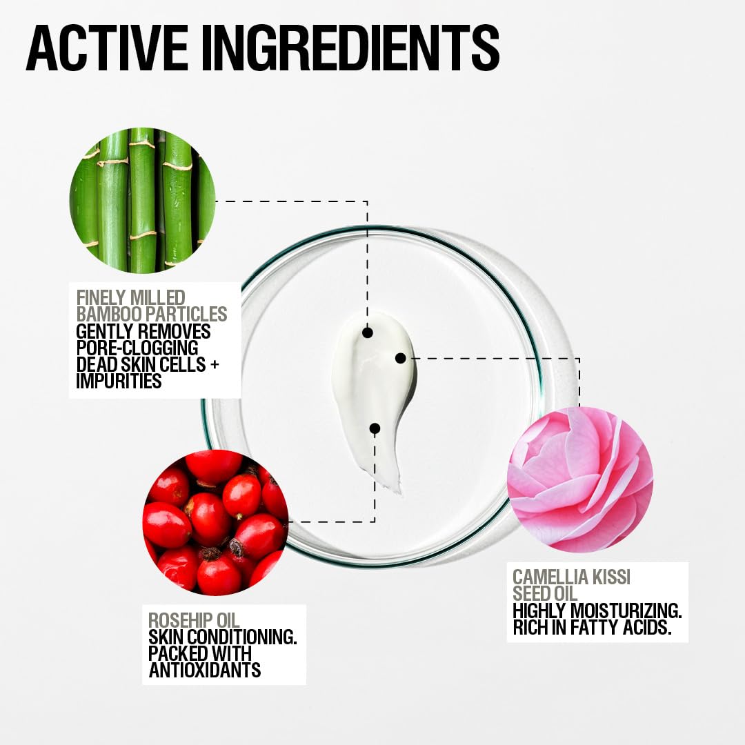 Grown Alchemist Polishing Exfoliant, partículas de bambú para piel más suave